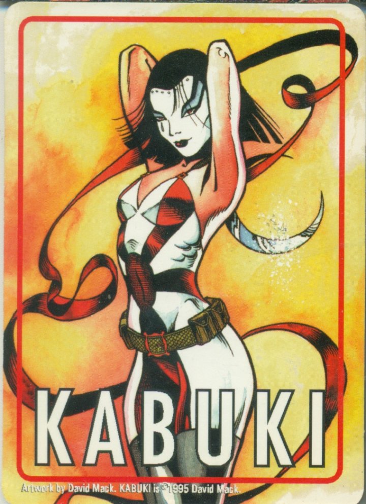 Kabuki Yellow Promo Card