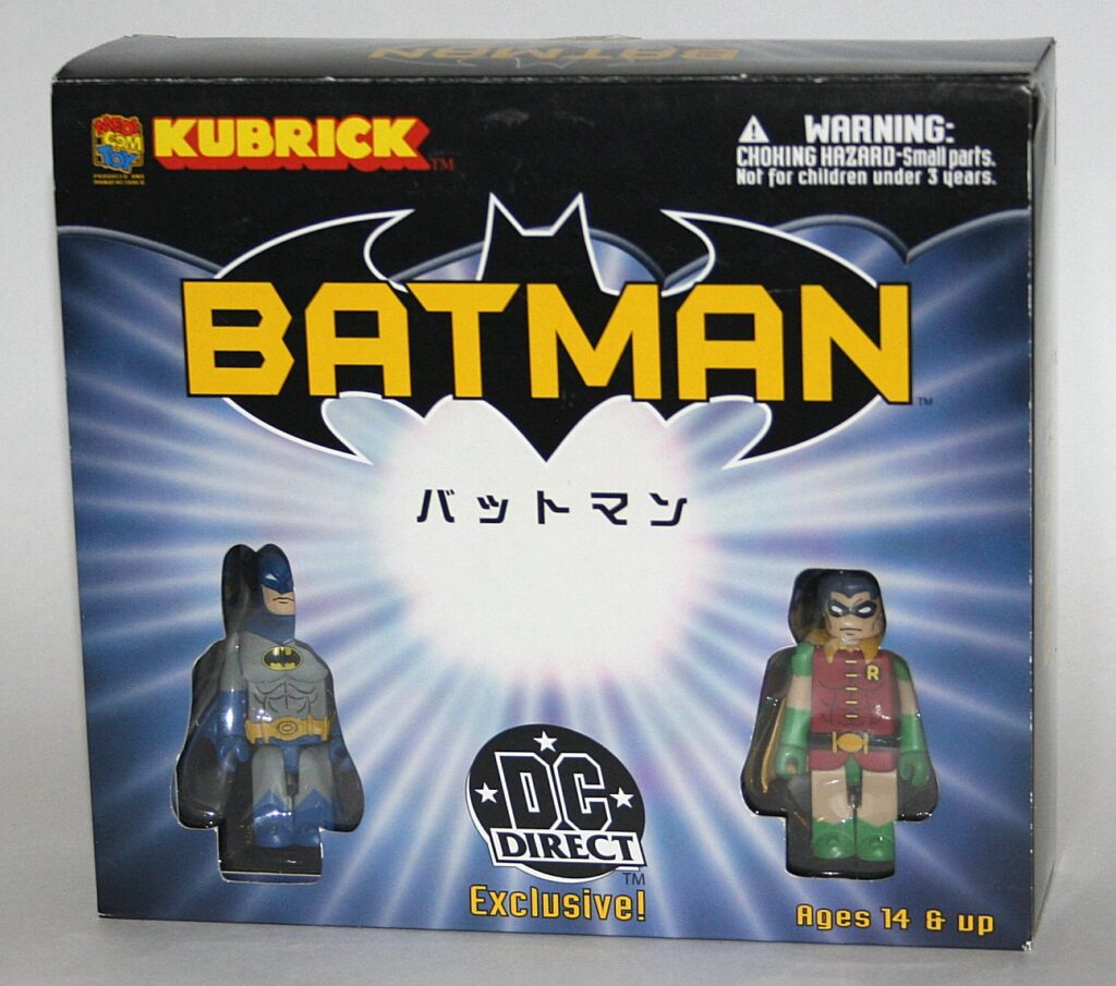 Medicom x DC Direct Exclusive Batman Kubrick Set