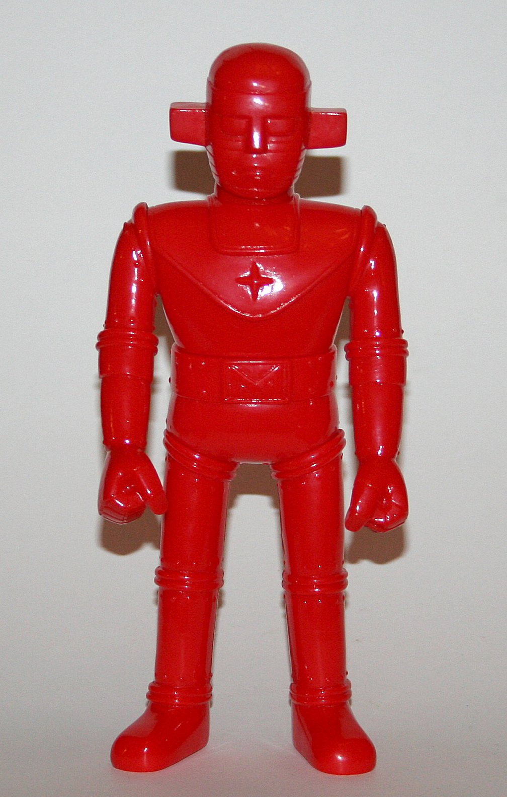 Awesome Toy Unpainted Red Super Robot Fake Baron