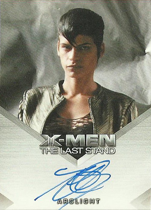 X Men 3 The Last Stand Omahyra Autograph Card