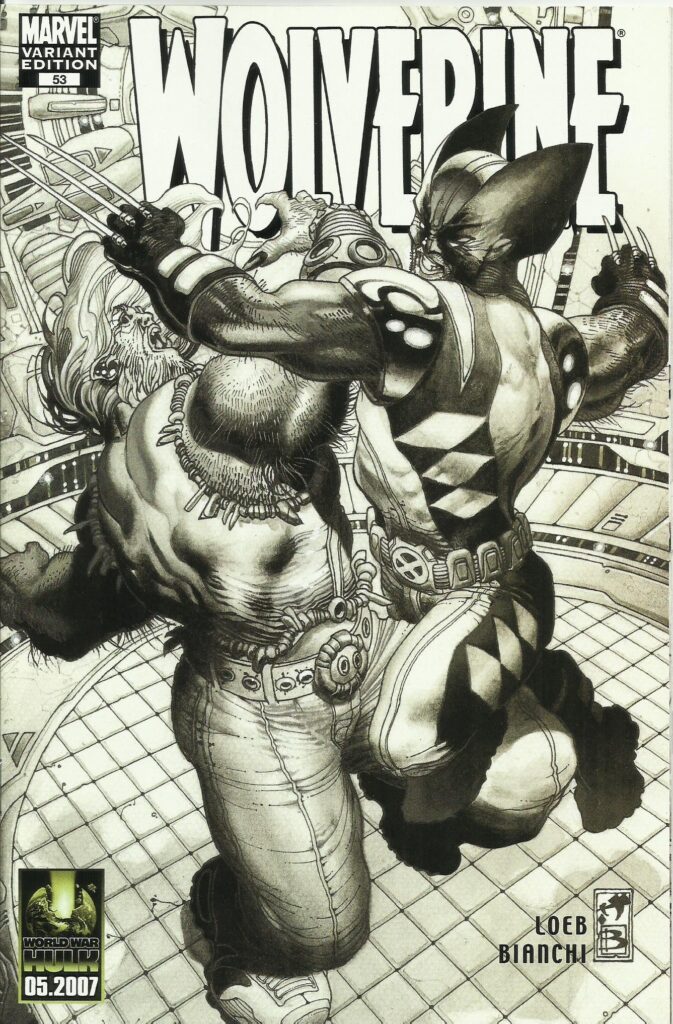 Wolverine 53 Black & White Variant Edition