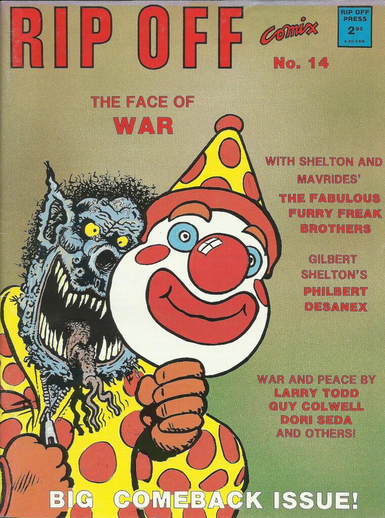 Rip Off Comix #14 Gilbert Shelton Larry Todd
