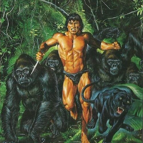 Joe Jusko FPG Tarzan Promo Card