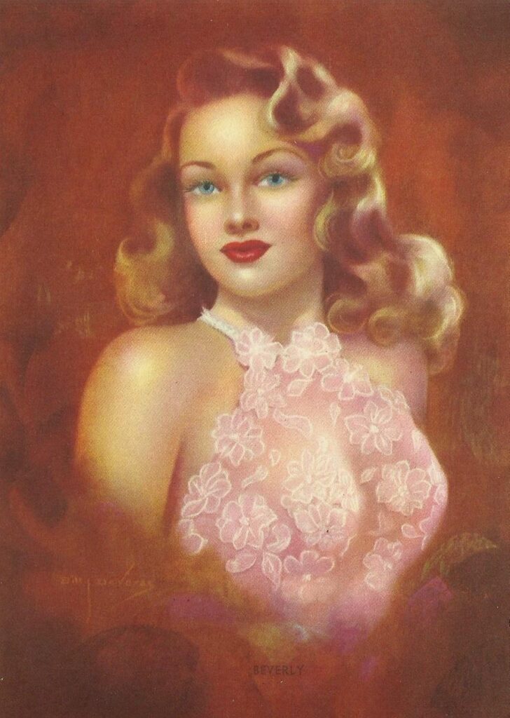 Beverly Pin Up Print by Billy DeVorss