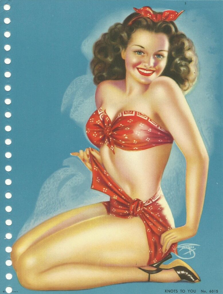 Knots to You Pin Up Print