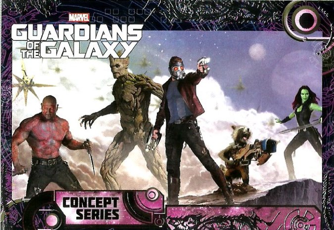 Guardians of the Galaxy Hobby Concept Series Card #118