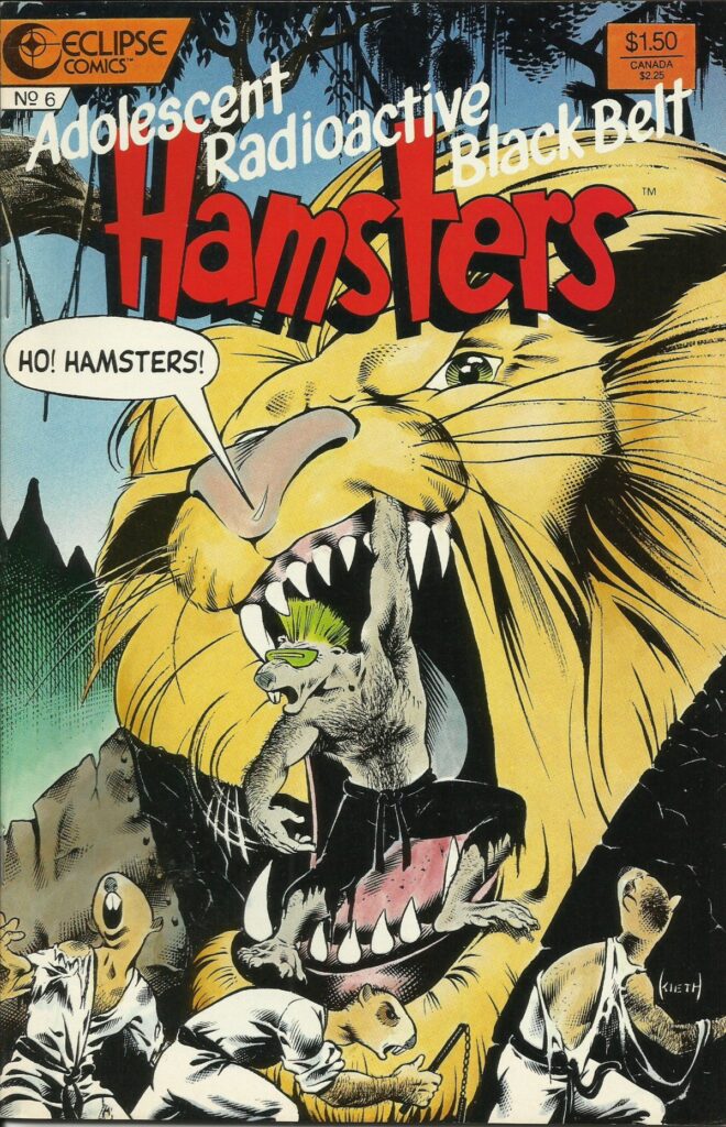 Adolescent Radioactive Black Belt Hamsters #6