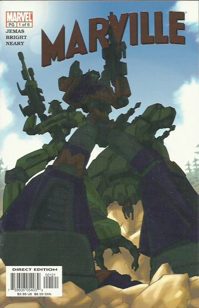 Marville #1 Transformers Cover