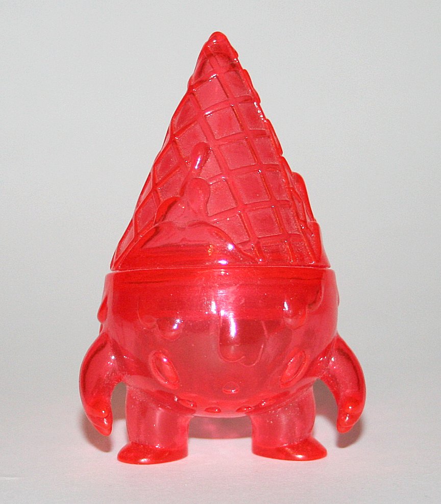 Super7 Unpainted Clear Red Milton