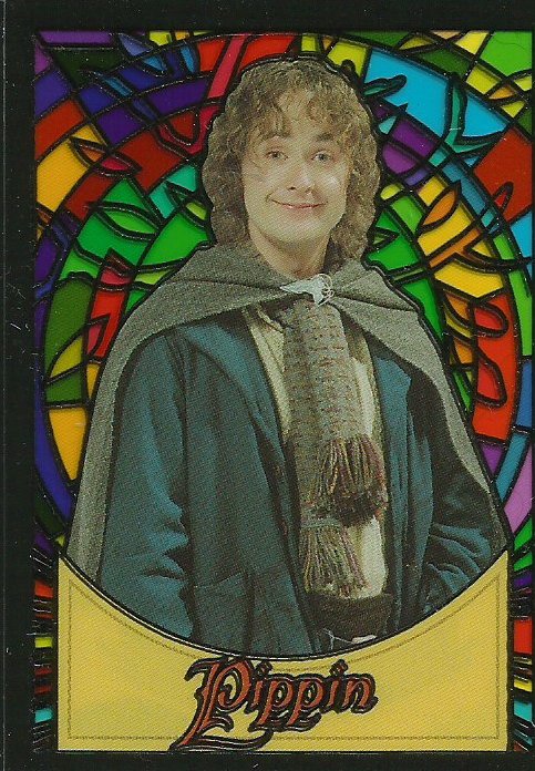 Lord Of The Rings Evolution Stained Glass Card S9 Pippen