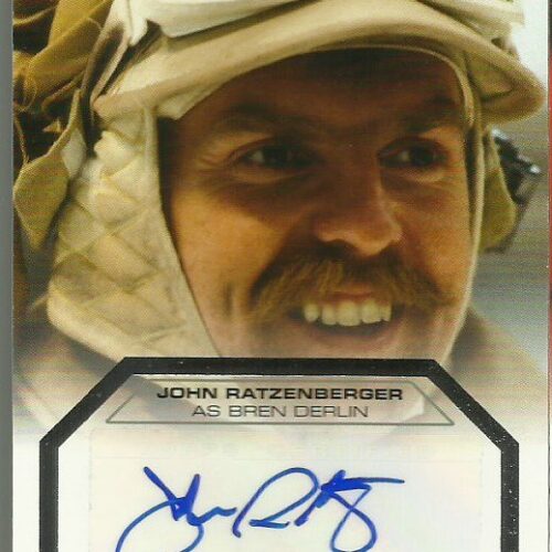 Star Wars Galactic Files 2 John Ratzenberger as Bren Derlin Signed Card