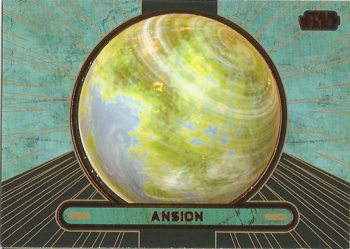 Star Wars Galactic Files 2 Red Foil #298 Ansion