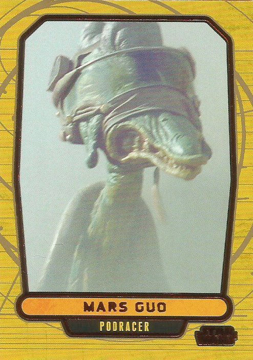 Star Wars Galactic Files 2 Red Foil #355 Mars Guo