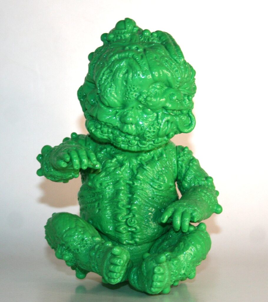 Miscreation Toys Blank Green Autopsy Zombie Staple Baby