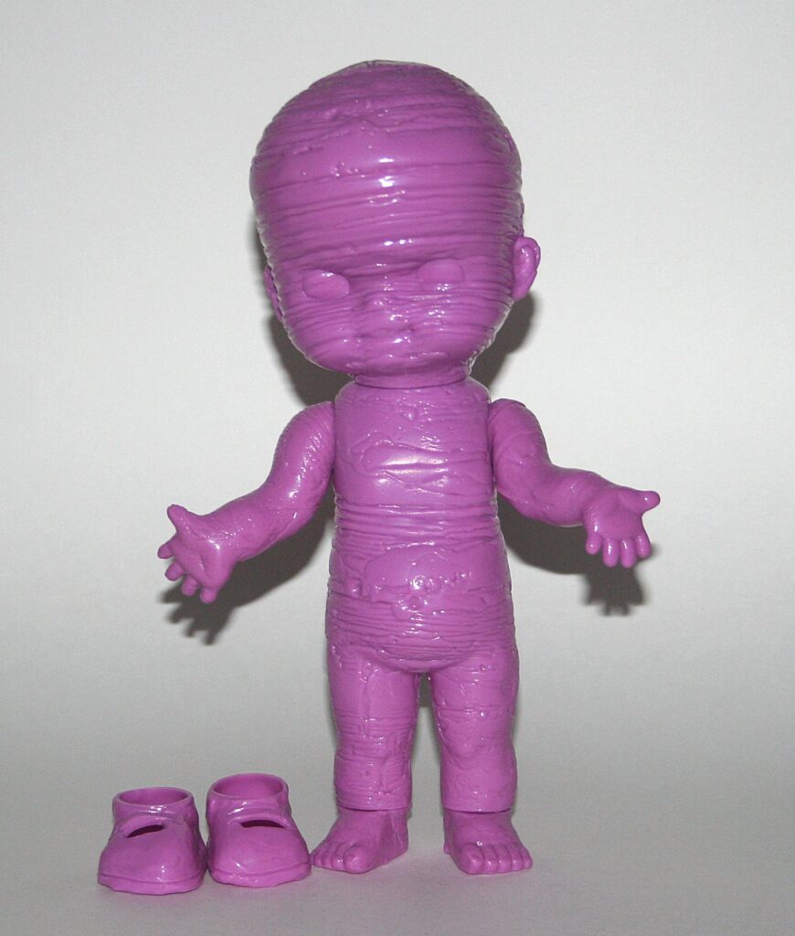Grody Shogun Unpainted Purple Miki
