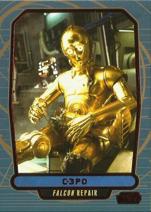Star Wars Galactic Files Red Foil #485 C-3PO