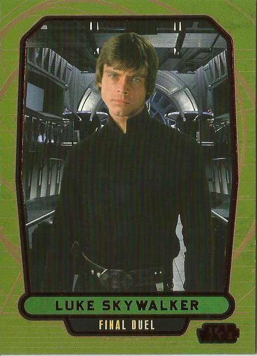 Star Wars Galactic Files Red Foil #509 Luke Skywalker