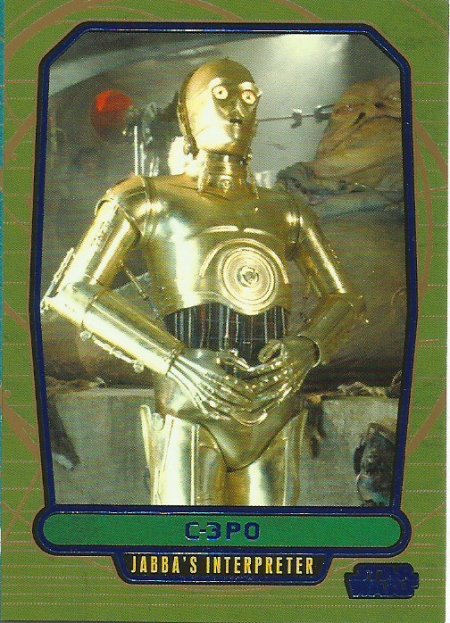 Star Wars Galactic Files Blue Foil #158 C-3PO