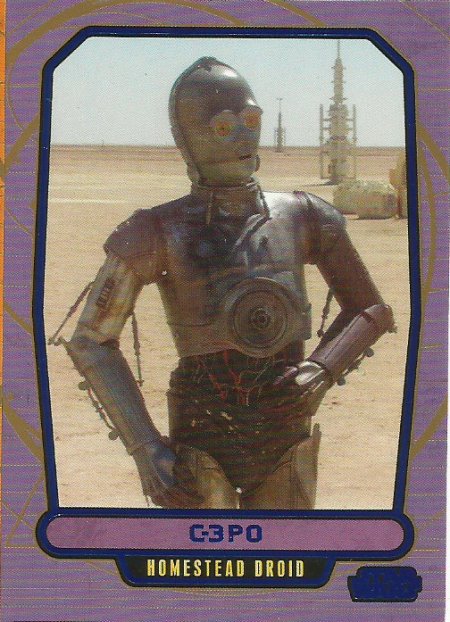 Star Wars Galactic Files Blue Foil #52 C-3PO
