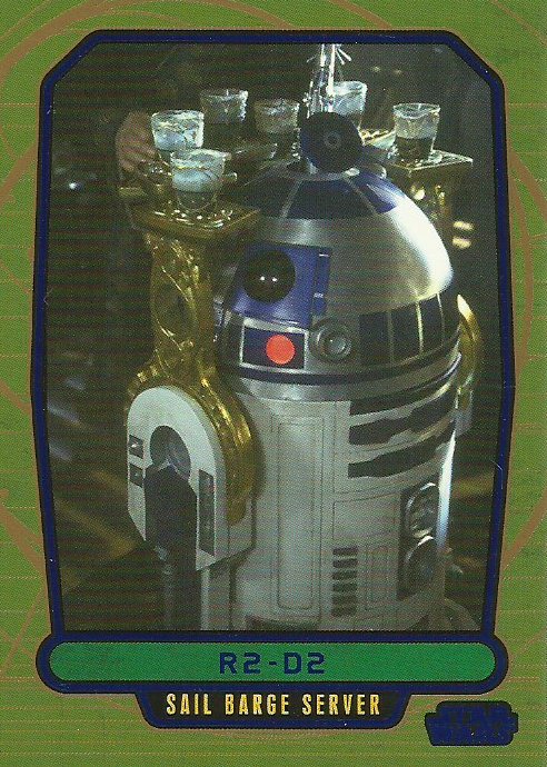 Star Wars Galactic Files Blue Foil #159 R2-D2