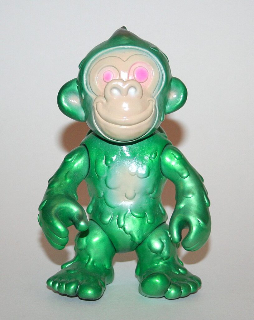 Angel Abby Metallic Green Monkeykey