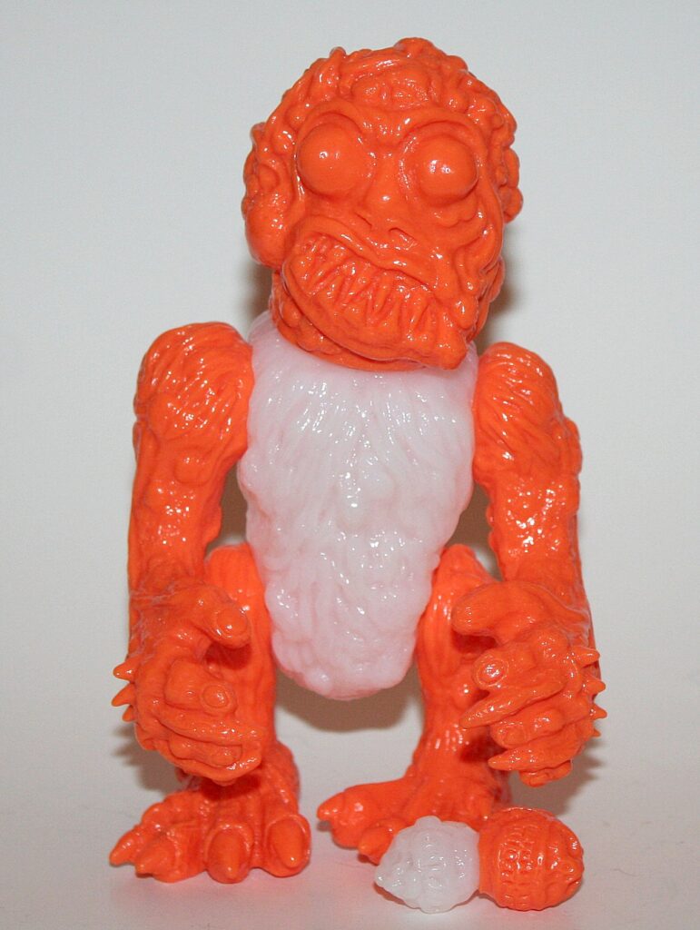 Bukimi Blasters White & Orange Mole Man