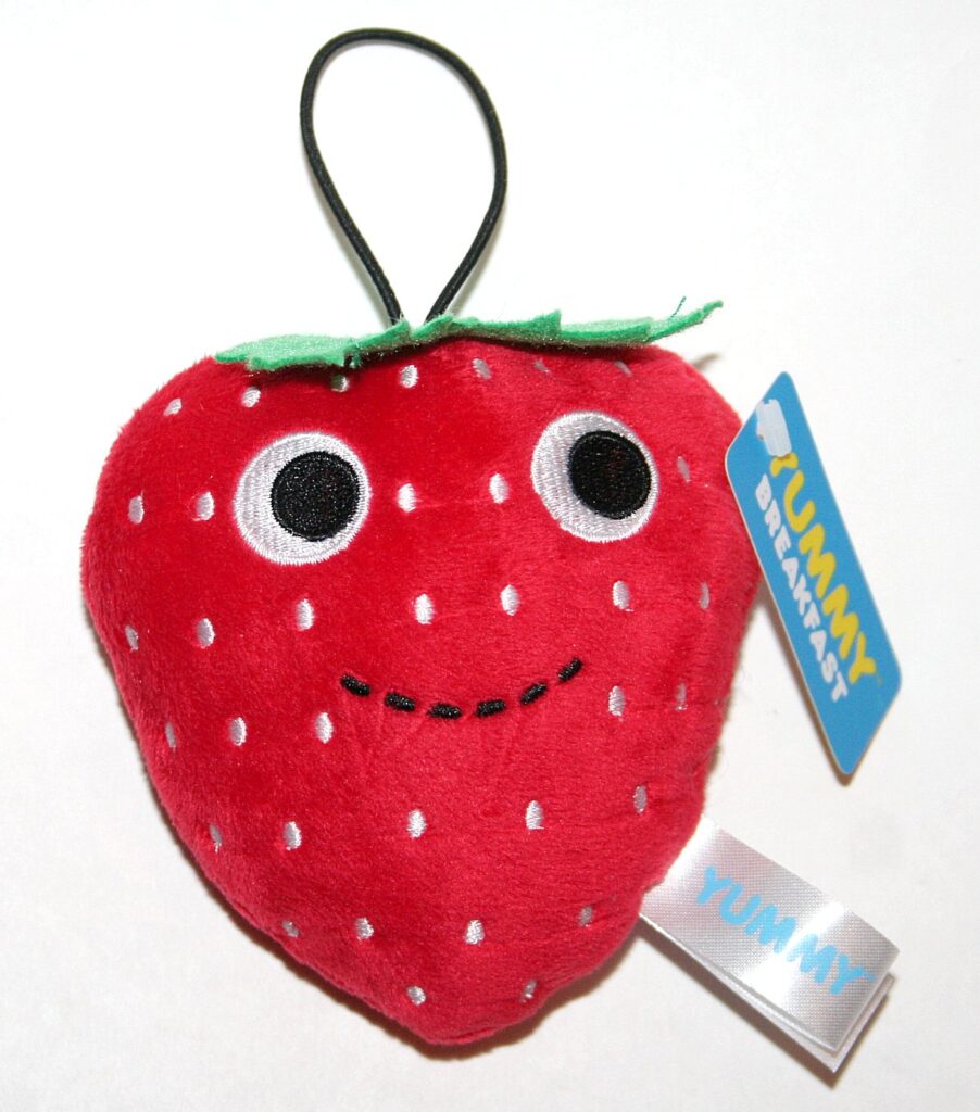 Kidrobot Yummy Strawberrry Breakfast Plush