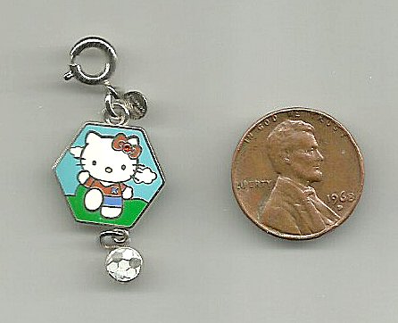 High Intencity Hello Kitty with Soccer Ball Charm