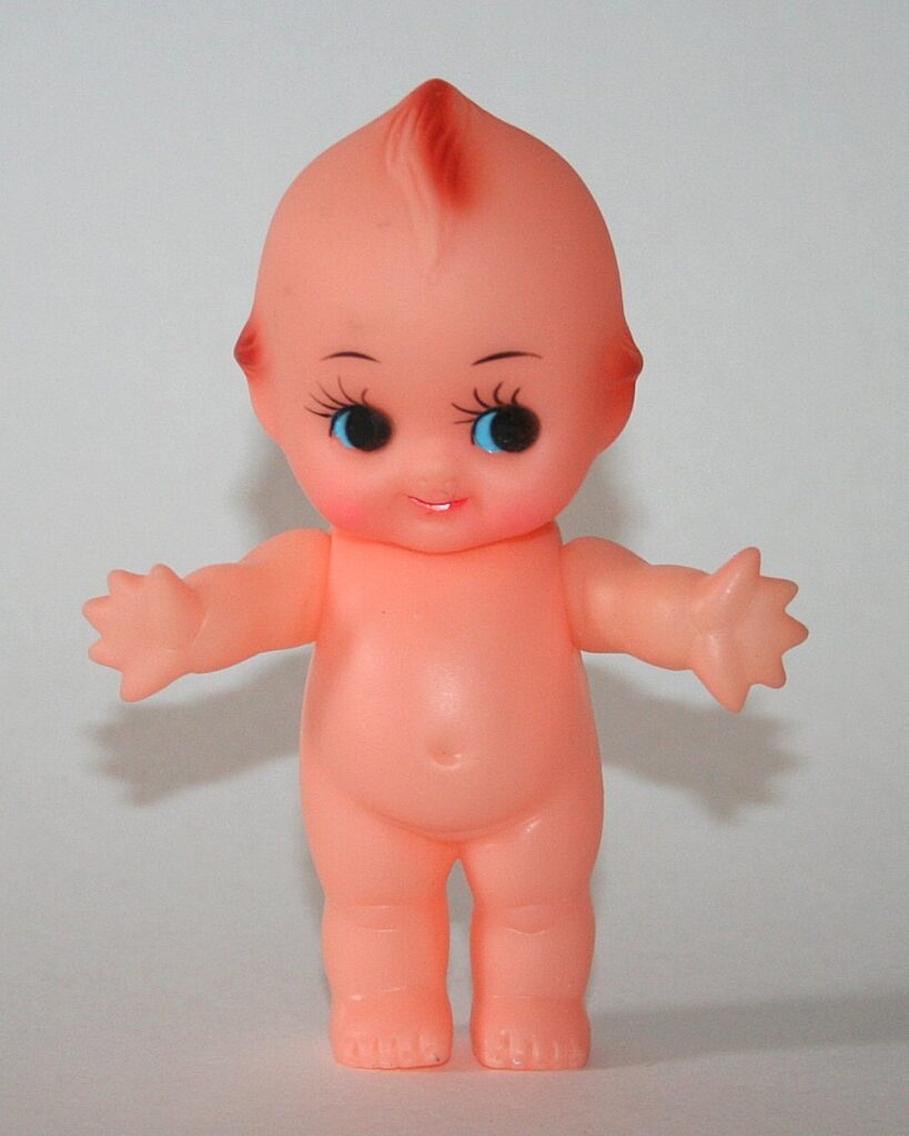 Unknown Maker Made in Japan Vinyl Kewpie
