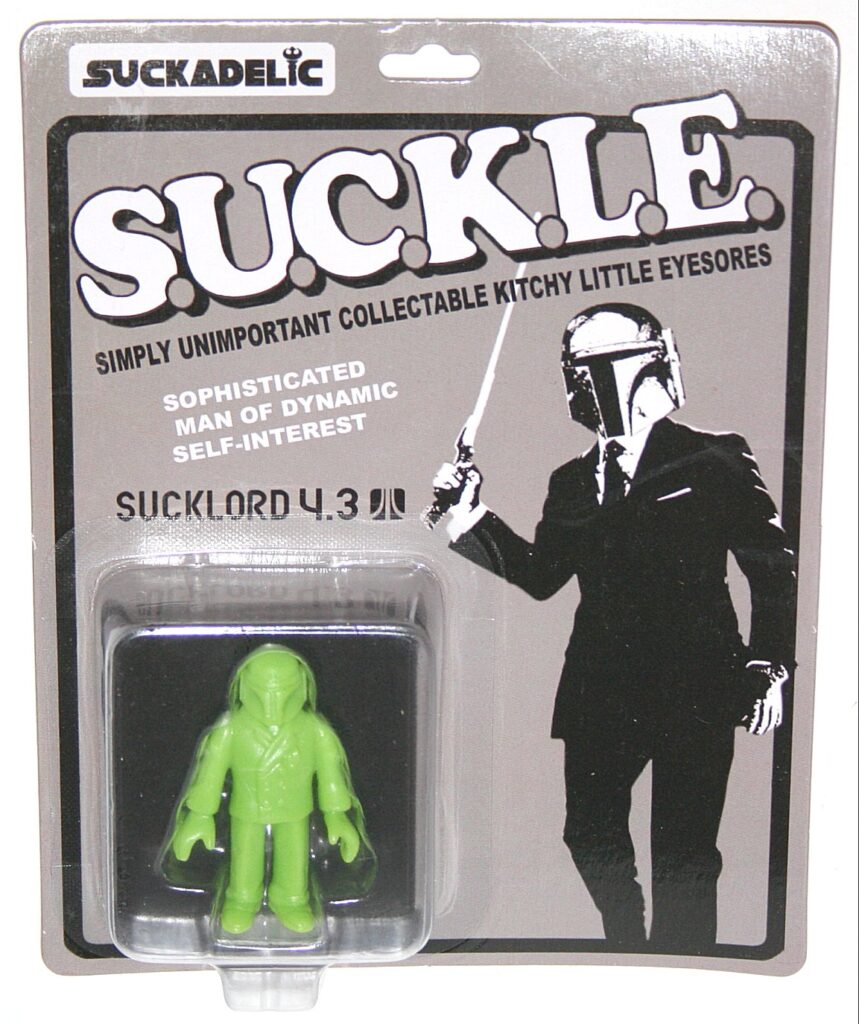 Suckadelic SUCKLE Groovy Green Sucklord 4.3 Carded