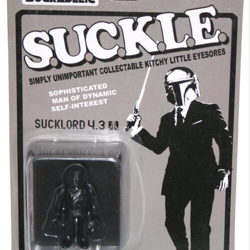 Suckadelic SUCKLE Black Sucklord 4.3 Carded — Vicious Fun