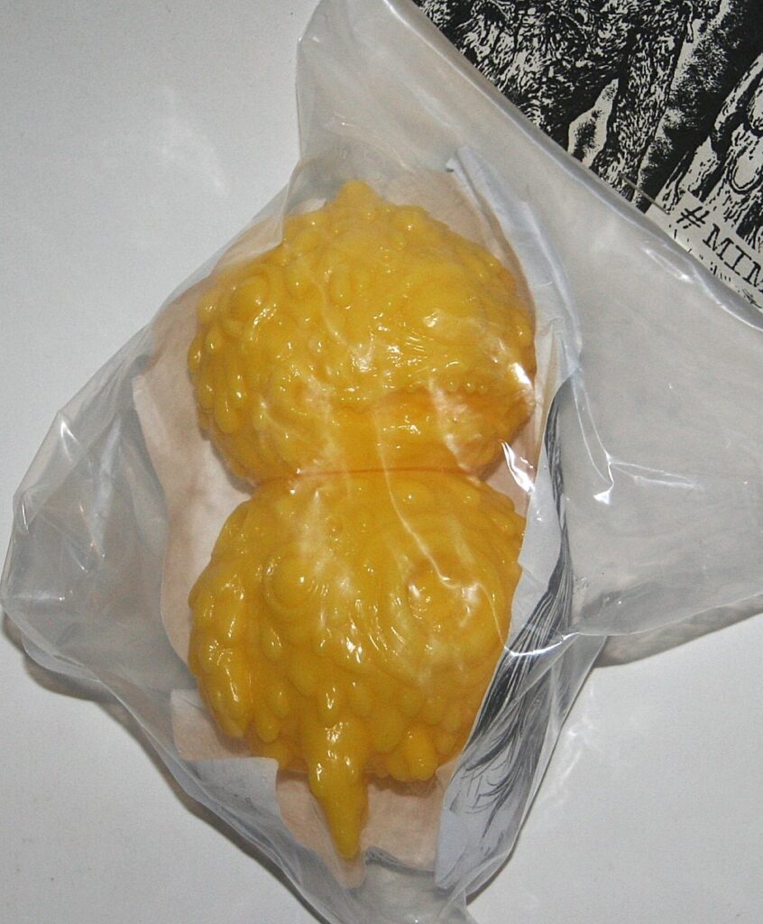 Kaiju Tan Unpainted Yellow Mimi Monster