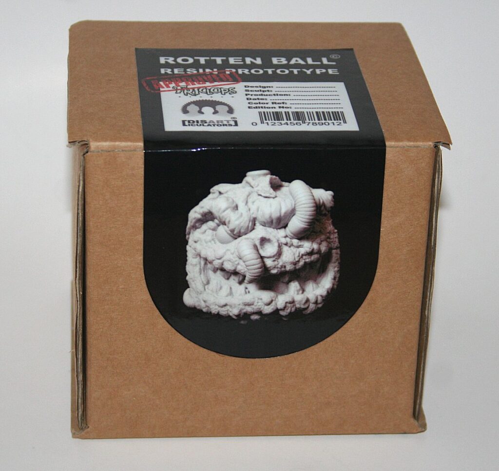 Triclops x Disarticulators Rotten Ball Resin Approved Prototype