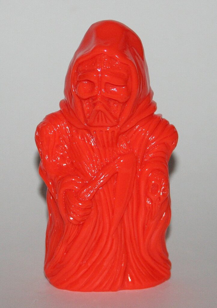 Broke 1 Orange Unpainted Death Vader