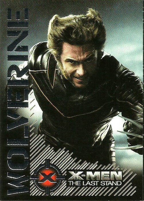 X-Men The Last Stand Wolverine Portraits of a Hero Card W9
