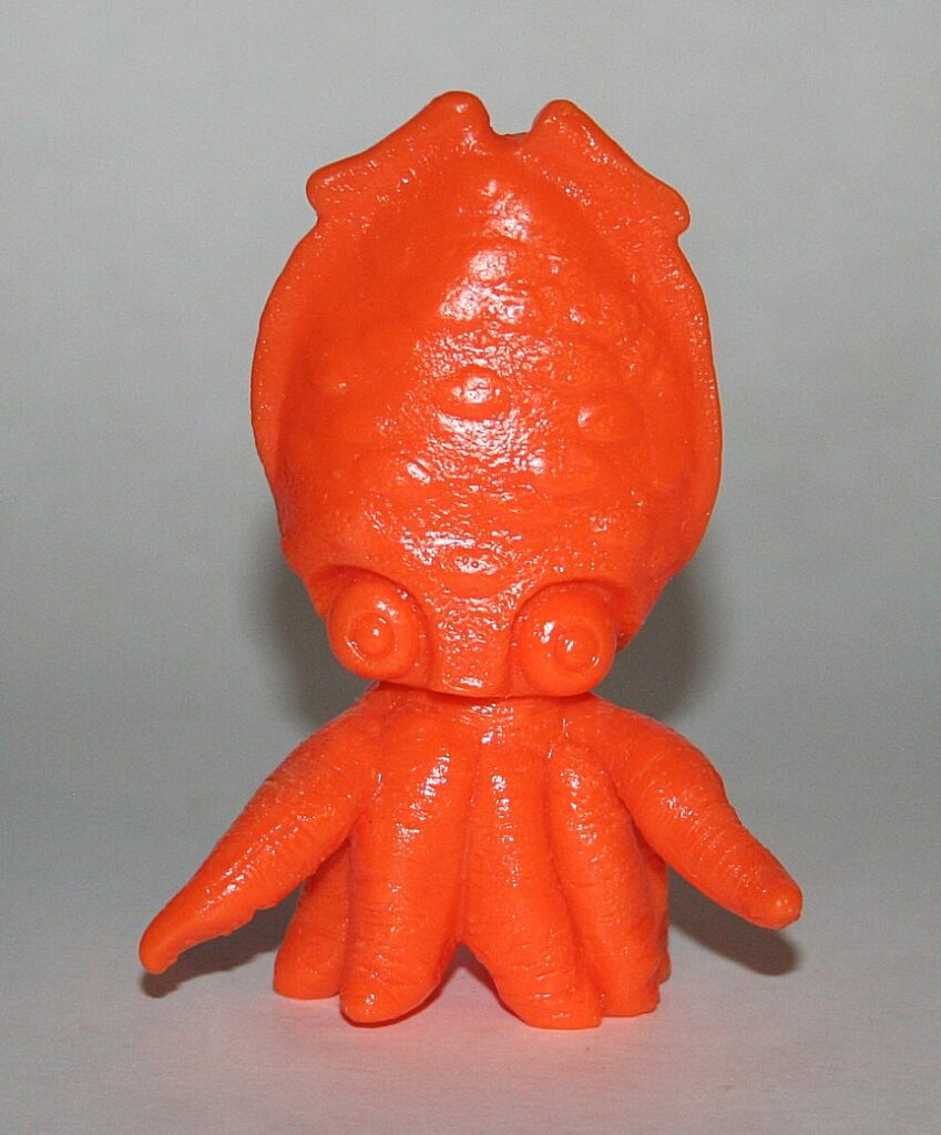 Bear Model Unpainted Orange Gezora