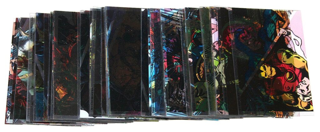 2011 Marvel Universe Parallel Acetate Base Set 1-90