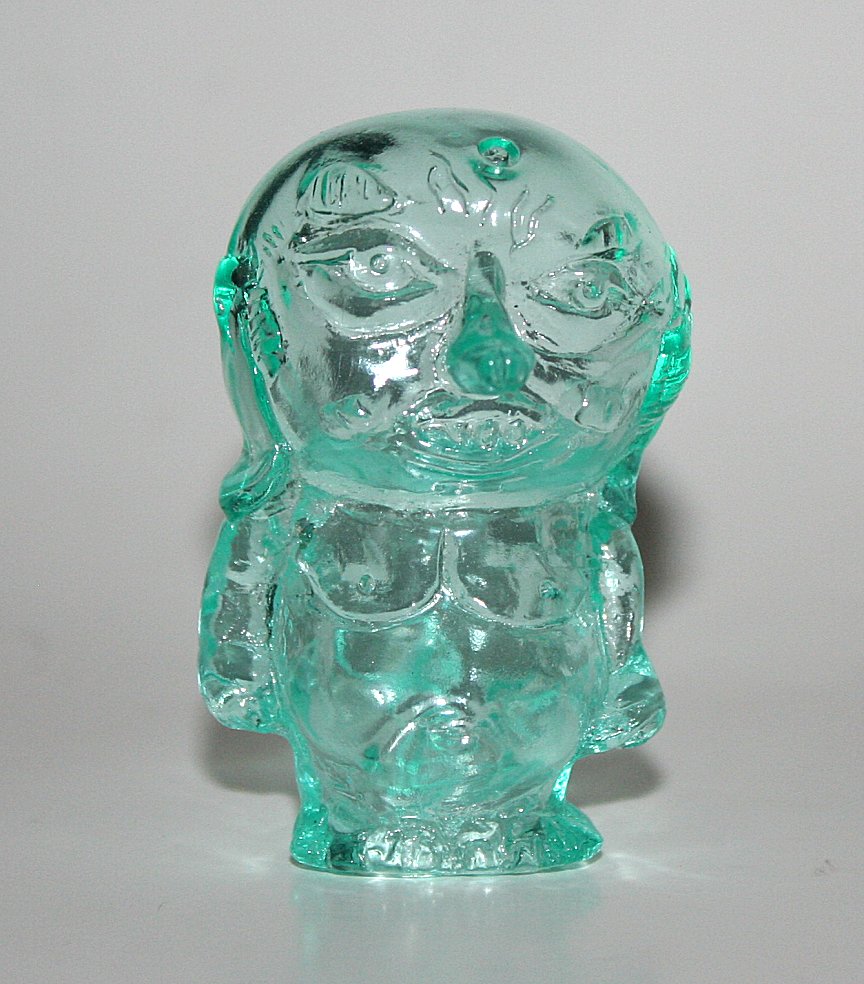 Wao Toyz Clear Green Little Buddha Yakuza