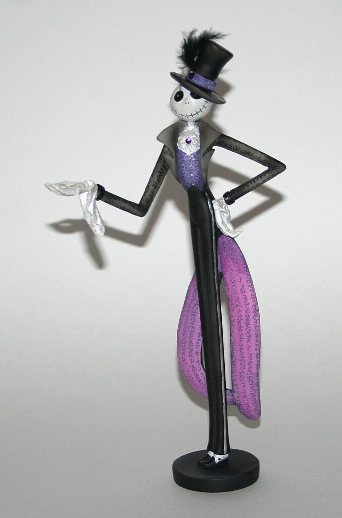 Walt Disney Showcase Couture Fancy Jack Skellington Statue