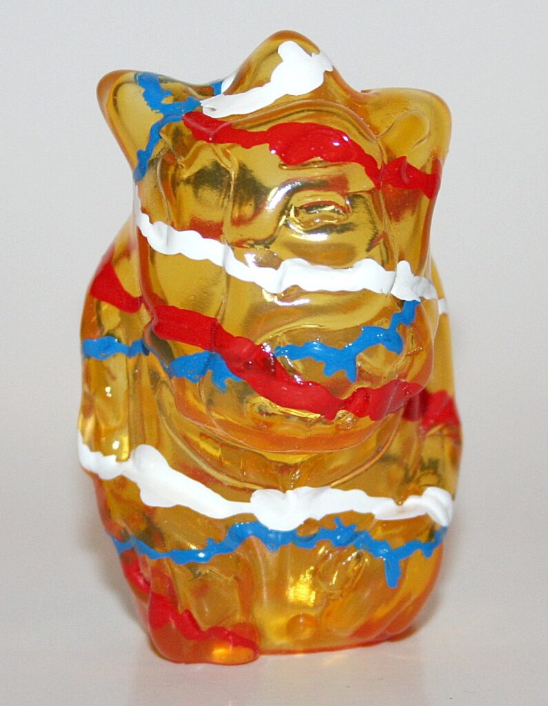 Pop Soda Handpaint Yellow Finger Puppet