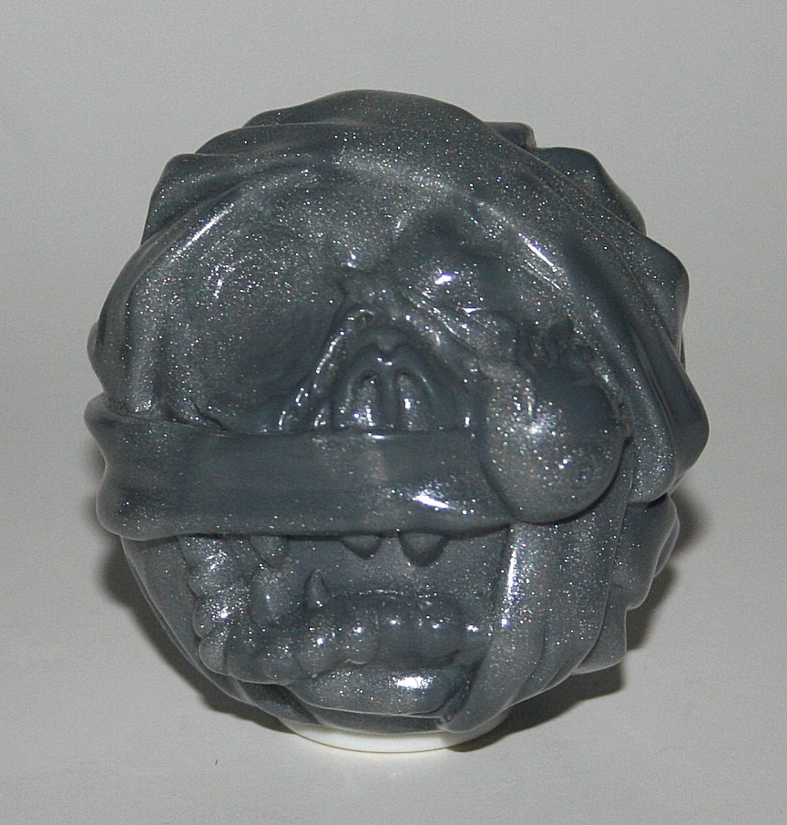 Secret Base Marbled Lame Obake Dog Head — Vicious Fun