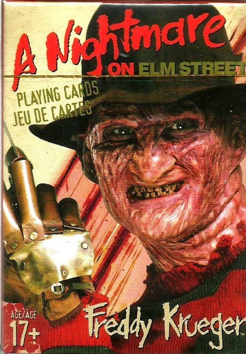 A Nightmare On Elm Street Freddy Krueger Playing Cards Sealed Deck