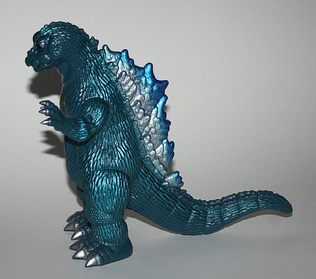 Yamanaya Blue Godzilla from Eiji Tsuburaya 100th Anniversary Sofubi D Set