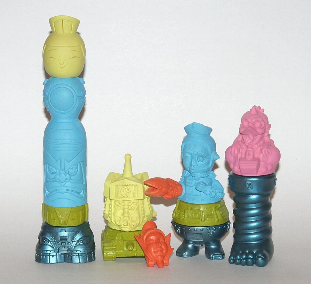 Mirock Toy Unpainted Complete Set A and B