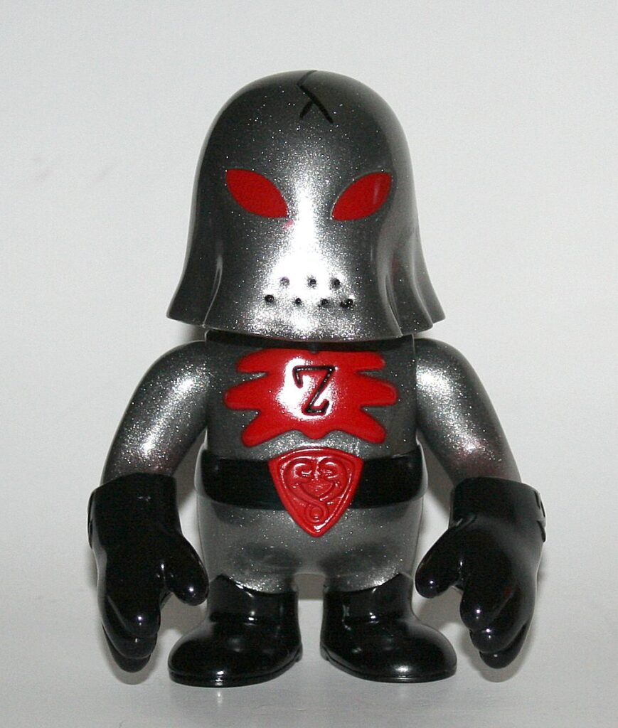 Super7 Silver Lame Hood Zombie