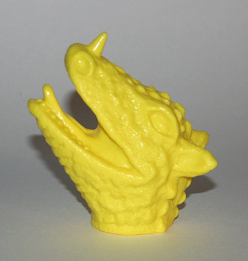 Anraku Ansaku Unpainted Yellow Cambodia Head