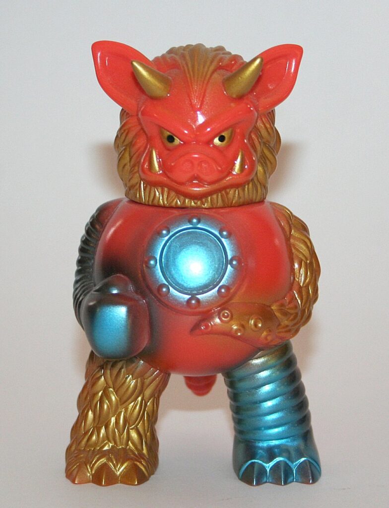 Super7 x Paul Kaiju Painted Orange PartyBall