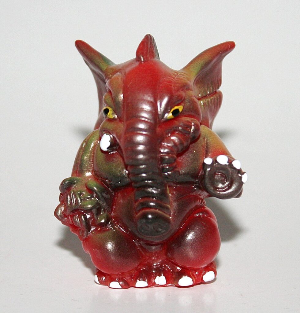 Paul Kaiju Red Mini Boss Carrion