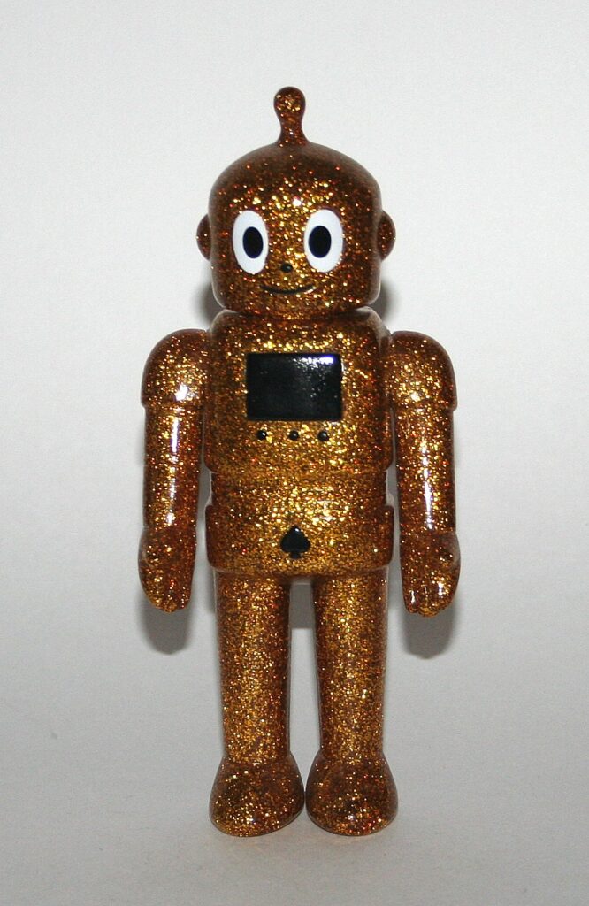 Cometdebris Gold Glitter DCon 2014 Ace Robo