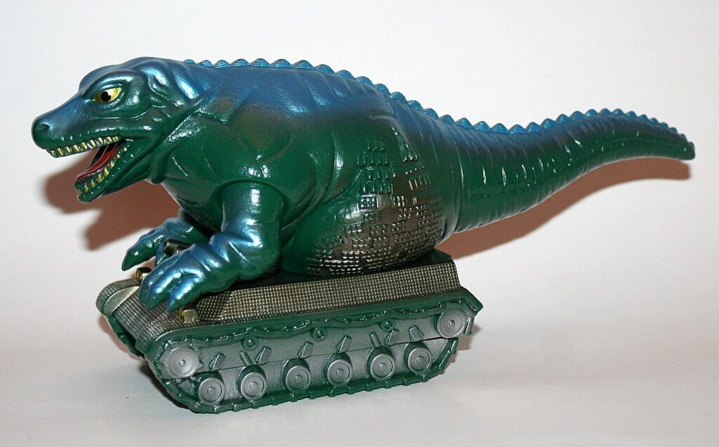 Tsuburaya Communications Green Dinosaur Tank